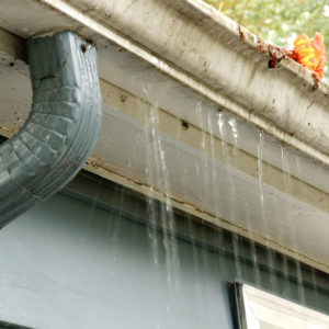 rain carriers gutter leak fix