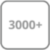 3,000 +