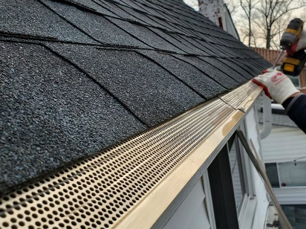 gutter guards installed rapaired