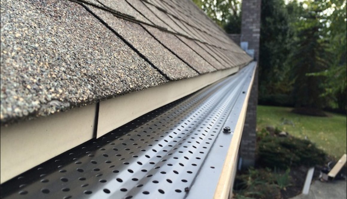 gutter guards by rain carriers