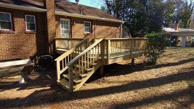 deck construction by midlothian contractor