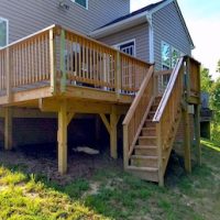 rain-carriers-deck-building-358x258 a deck on a home built by rain carriers